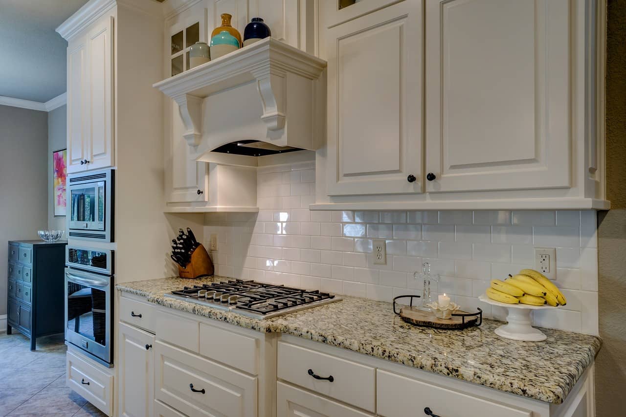 kitchen with a built-in oven