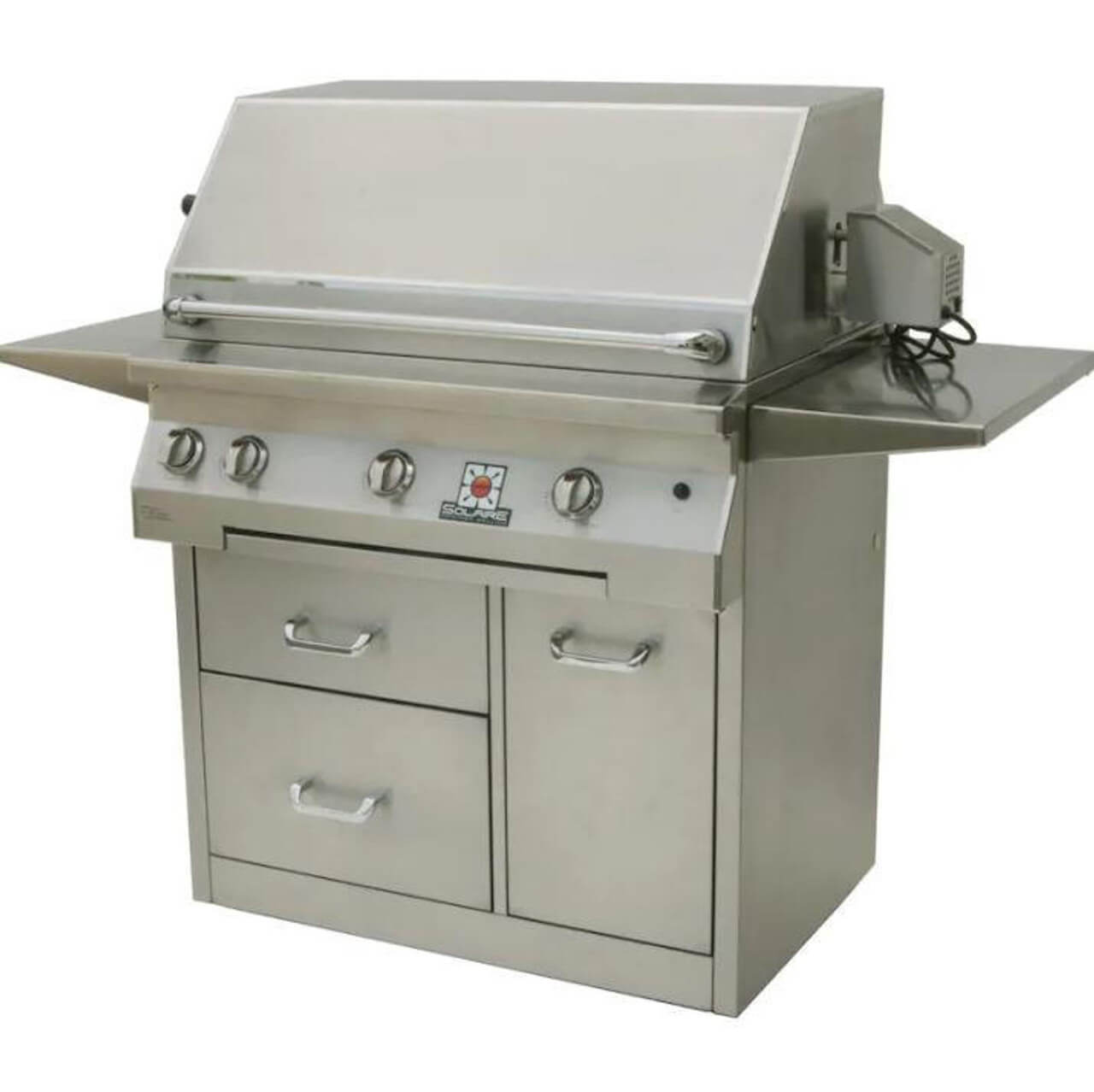 Solaire steel propane gas grill